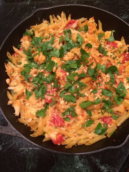 Pasta with Roasted Cauiflower