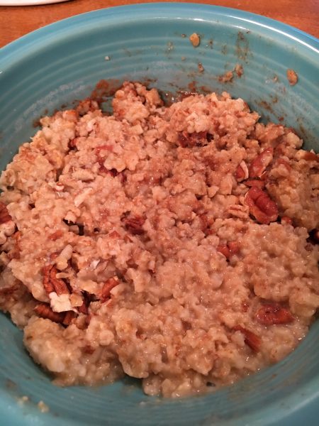 Pumpkin Pie Oatmeal